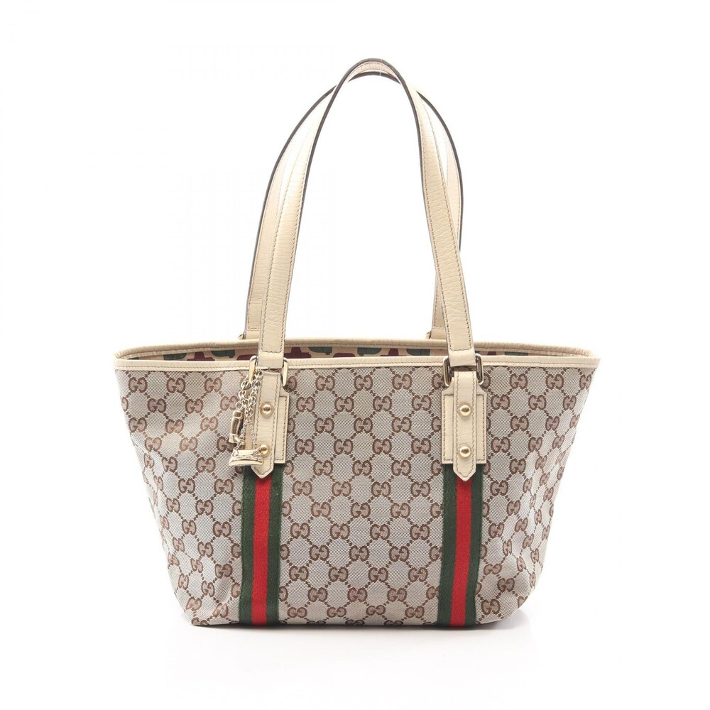 Gucci Gg Canvas Sherry Line Tote #314016G50B